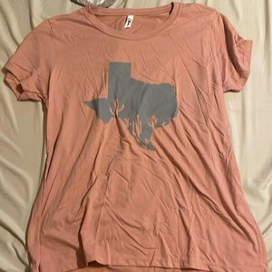 Cute Texas cactus tshirt Xl